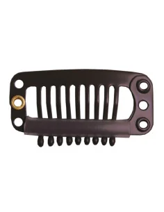 EUROSTIL CLIPS EXTENSIONES 3,2CM NEGROS BOLSA 4UDS