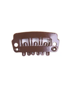 EUROSTIL CLIPS EXTENSIONES 2,2CM MARRONES BOLSA 4UDS