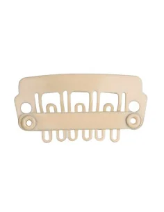 EUROSTIL CLIPS EXTENSIONES 2,2CM RUBIOS BOLSA 4UDS
