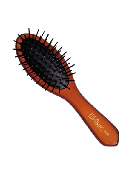 Eurostil Cepillo Madera Ovalado Pua Plastico Peq.