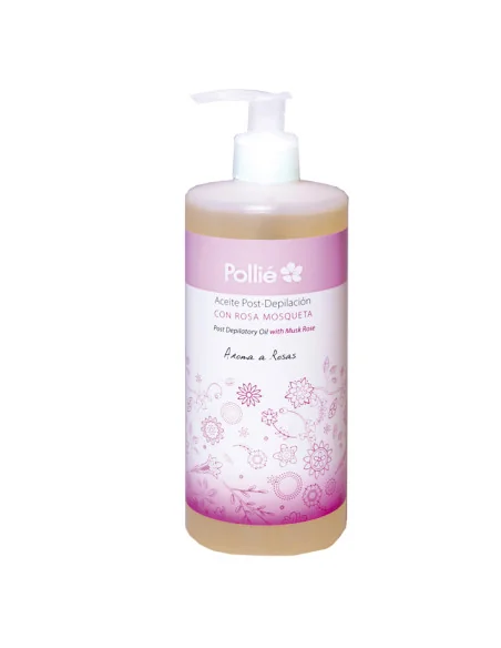 POLLIE ACEITE POST DEPILACION ROSA MOSQUETA 500ML
