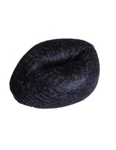 EUROSTIL RELLENO MOÑO GRANDE REDONDO NEGRO