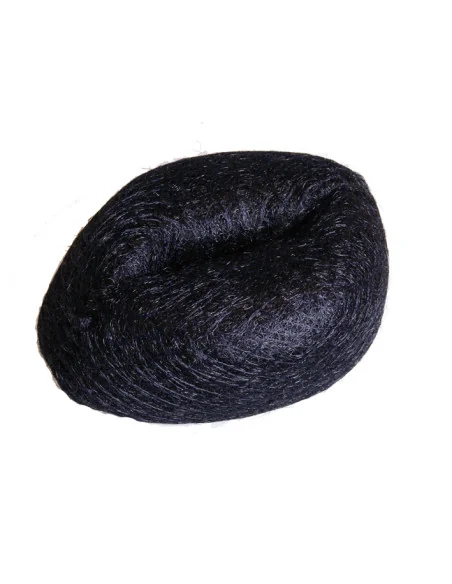 EUROSTIL RELLENO MOÑO GRANDE REDONDO NEGRO