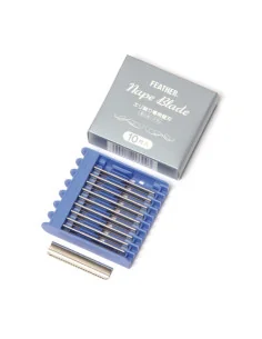 FEATHER HOJAS NAPE RAZOR CAJA 10UDS