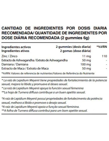Chic&love Sexual Booster Mujer 60 Gominolas | Mathiss Ibiza