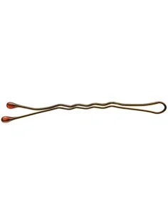 EUROSTIL CLIPS DOBLE ONDA 5CM BRONCE CAJA 300UDS