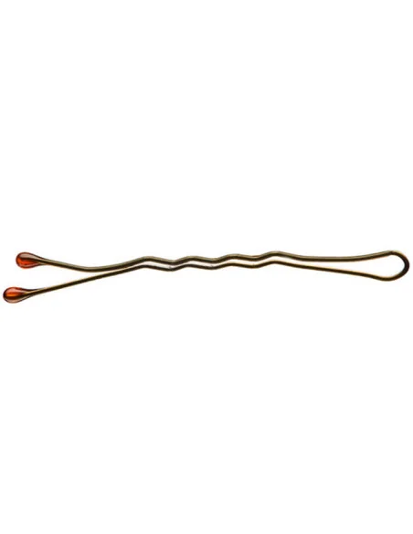 EUROSTIL CLIPS DOBLE ONDA 5CM BRONCE CAJA 300UDS
