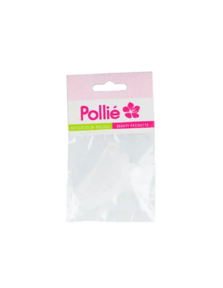 Pollie Mini Espatulas Crema Transparentes Bolsa 10uds
