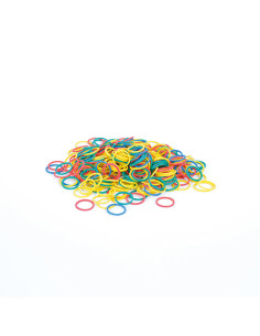 BIFULL GOMAS ELASTICAS COLORES 300 UDS.15 MM
