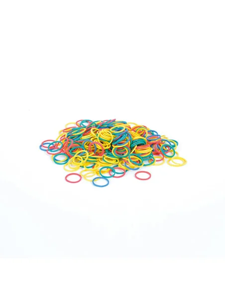 BIFULL GOMAS ELASTICAS COLORES 300 UDS.15 MM