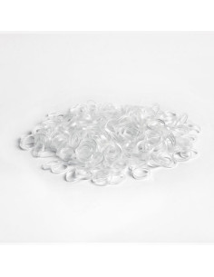 BIFULL GOMAS ELASTICAS TRANSPARENTES 300 UDS.15 MM