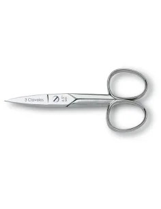 3 CLAVELES TIJERA UÑAS RECTA 4''