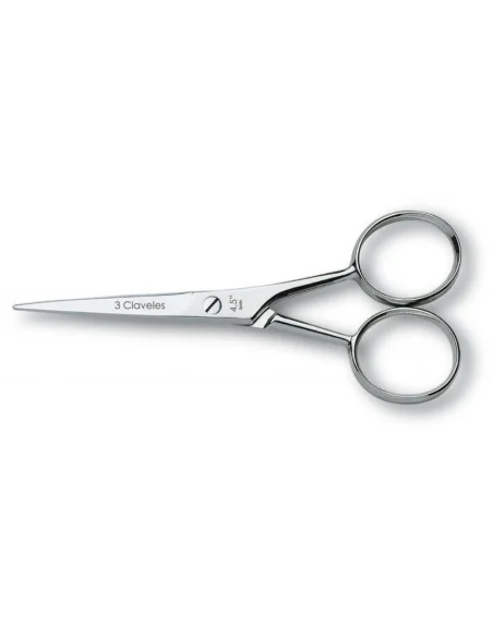3 CLAVELES TIJERA BIGOTE RECTA 4,5"