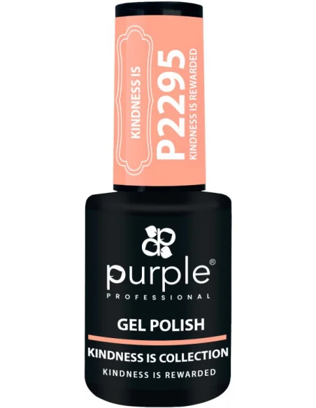 PURPLE GEL POLISH COLOR KINDNESS IS REWARRDED 10ML