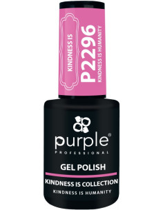 PURPLE GEL POLISH COLOR KINDNESS IS HUMANITY 10ML