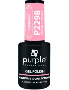 PURPLE GEL POLISH COLOR KINDNESS IS ATRACTIVE 10ML