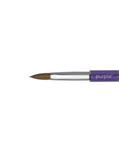 ***PURPLE PINCEL KOLINSKY 100% OVAL PARA ACRILICO*** 2