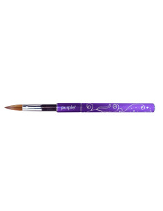 ***PURPLE PINCEL KOLINSKY 100% OVAL PARA ACRILICO***