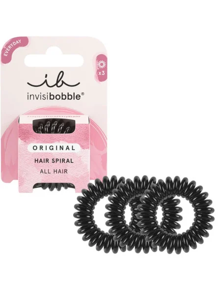 Invisibobble Original Hair Spiral True Black 3uds
