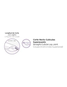 3 CLAVELES ALICATE CUTICULAS CORTE 5MM 10CM 2