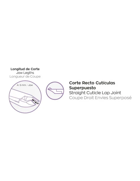 3 Claveles Alicate Cuticulas Corte 5mm 10cm | Mathiss Ibiza