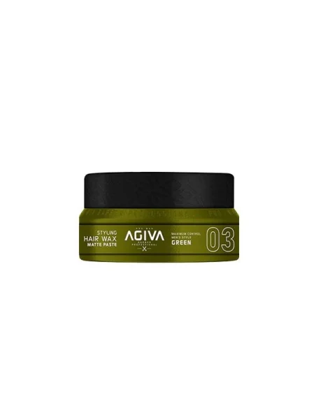 AGIVA STYLING HAIR WAX GREEN 03 MATTE PASTE 90ML