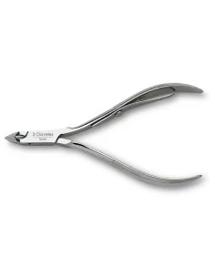 3 CLAVELES ALICATE CUTICULAS MACHIHEMBRADO CORTE 5MM 10CM