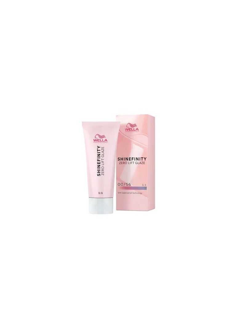 WELLA SHINEFINITY ZERO LIFT GLAZE 00/56 ROSE BOOSTER 60ML|Mathiss