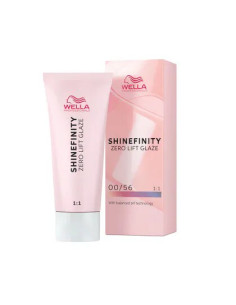 WELLA SHINEFINITY ZERO LIFT GLAZE 00/56 ROSE BOOSTER 60ML
