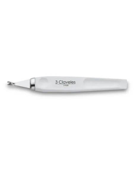3 Claveles Cortacuticulas Blanco 10cm | Mathiss Ibiza