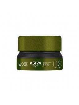 AGIVA STYLING WAX GREEN 03 MATTE PASTE 155ML|Mathiss