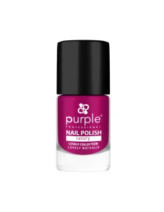PURPLE NAIL POLISH LUXURY A LOVELY NATHALIE 10ML