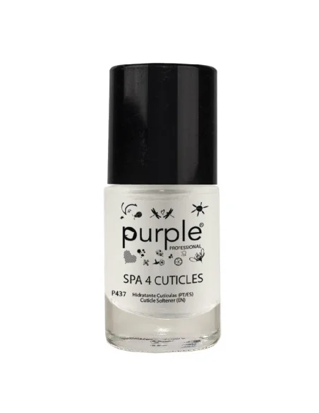 PURPLE SPA NAIL 4 CUTICLES 10ML
