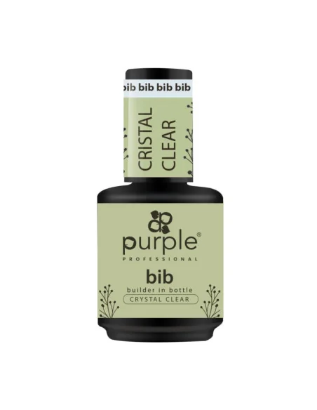 PURPLE BUILDER IN BOTTLE CRYSTAL CLEAR 15ML