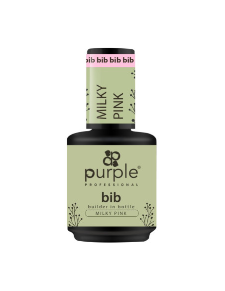 PURPLE BUILDER IN BOTTLE MILKY PINK 15ML
