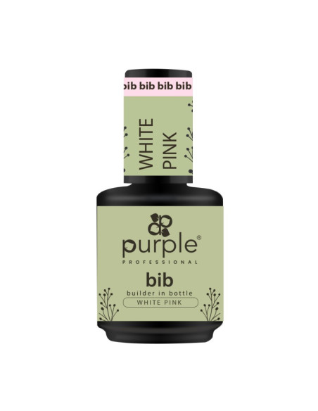 PURPLE BUILDER IN BOTTLE WHITE PINK 15ML
