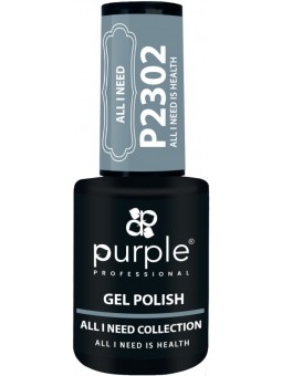 PURPLE GEL POLISH COLOR ALL I NEED IS HEALTH 10ML|Mathiss