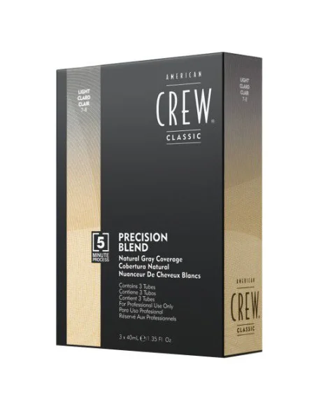 American Crew Precision Blend 7-8 Rubio 3x40ml