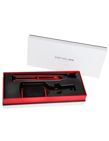 CORIOLISS KIT C1 BLACK RED + PADDLE BRUSH