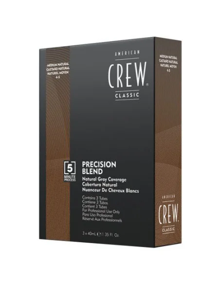 American Crew Precision Blend 4-5 Medium Natural 3x40ml