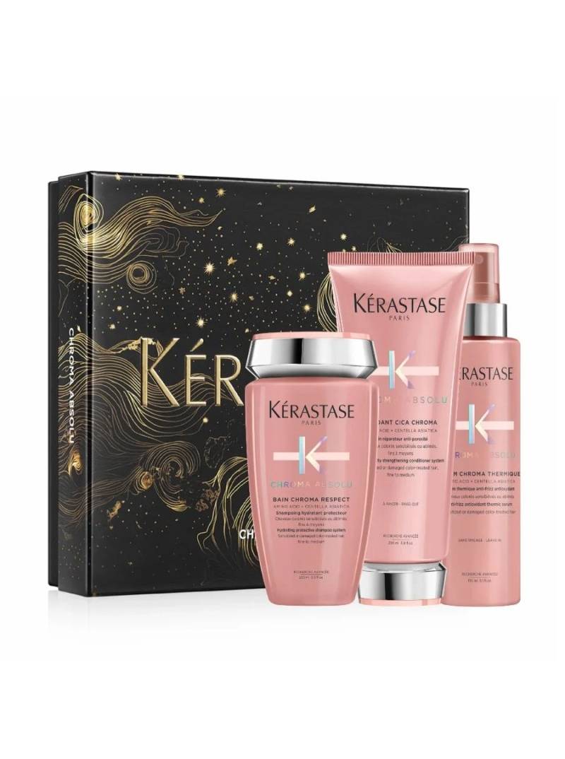 KERASTASE CHROMA ABSOLU FONDANT COFRE REGALO (3 PRODUCTOS)|Mathiss