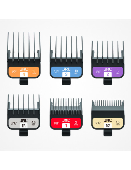 JRL RECAMBIO PACK 6 PEINES GUIA UNIVERSALES MAGNETICOS
