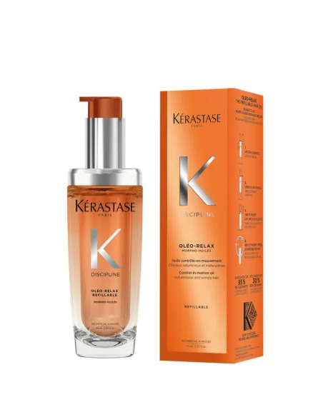 KERASTASE DISCIPLINE L'HUILE OLEO RELAX 75ML (RECARGABLE)