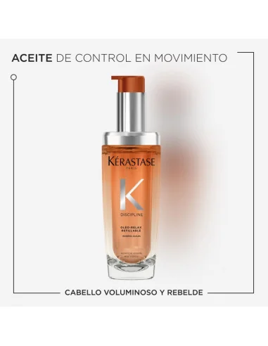 KERASTASE DISCIPLINE L'HUILE OLEO RELAX 75ML (RECARGABLE)