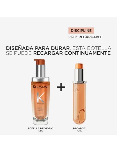 KERASTASE DISCIPLINE L'HUILE OLEO RELAX 75ML (RECARGABLE)