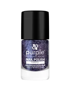 PURPLE NAIL POLISH LUXURY HOLLYWOOD STAR 10ML