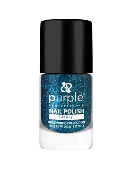 PURPLE NAIL POLISH LUXURY HOLLYWOOD SONGS 10ML