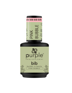 PURPLE BUILDER IN BOTTLE PINK BUBBLE 15ML
