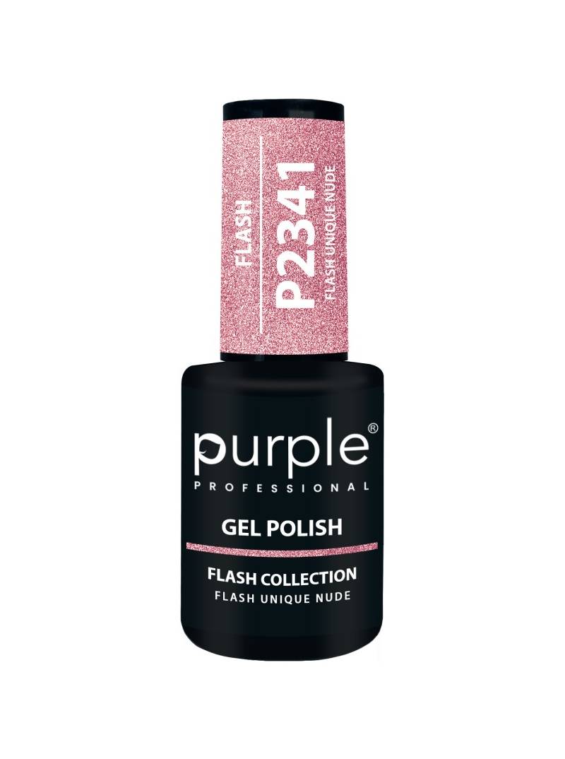 Mathiss|PURPLE GEL POLISH COLOR FLASH UNIQE NUDE 10ML|5600920741431