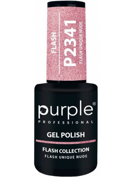 Mathiss|PURPLE GEL POLISH COLOR FLASH UNIQE NUDE 10ML|5600920741431